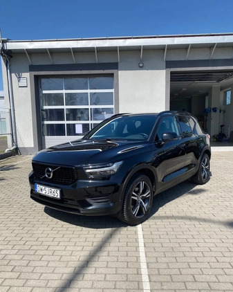 Volvo XC 40 cena 119000 przebieg: 122000, rok produkcji 2020 z Wrocław małe 154